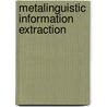 Metalinguistic Information Extraction by Carlos Rodríguez-Penagos