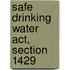 Safe Drinking Water Act, Section 1429
