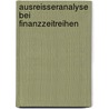 Ausreisseranalyse bei Finanzzeitreihen by Matthias Lützen