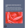 Companies Disestablished In 2007: Icos door Books Llc