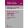 High Performance Computing - Hipc 2000 by M. Valero