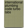 International Plumbing Code Turbo Tabs door International Code Council