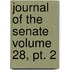 Journal Of The Senate Volume 28, Pt. 2
