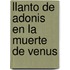 Llanto de Adonis en la muerte de Venus