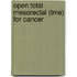 Open Total Mesorectal (Tme) For Cancer