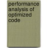 Performance Analysis of Optimized Code by Tallent Nathan R.