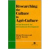 Researching the Culture in Agriculture door J.A. Von Arx