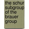 The Schur Subgroup of the Brauer Group door T. Yamada