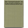 Der Borsenverein Im Nationalsozialismus door Cornelia Weinreich