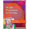 Health Promotion In Nursing (Book Only) door Janice A. Maville