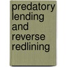 Predatory Lending and Reverse Redlining door United States Congress Joint