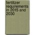 Fertilizer Requirements in 2015 and 2030