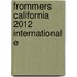 Frommers California 2012 International E