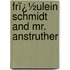 Frï¿½Ulein Schmidt and Mr. Anstruther