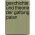 Geschichte und Theorie der Gattung Paian