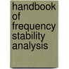 Handbook of Frequency Stability Analysis door United States Government