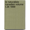 Le Naturaliste Canadien Volume T.26 1899 door Universitaval