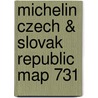 Michelin Czech & Slovak Republic Map 731 door Michelin Travel
