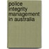 Police Integrity Management in Australia
