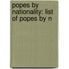 Popes by Nationality: List of Popes by N by Books Llc