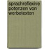 Sprachreflexive Potenzen Von Werbetexten