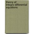 Theory Of Integro-Differential Equations