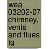 Wea 03202-07 Chimney, Vents And Flues Tg door Nccer