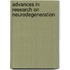 Advances In Research On Neurodegeneration
