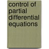 Control Of Partial Differential Equations door Roger W. Brockett