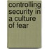 Controlling Security in a Culture of Fear