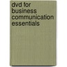 Dvd For Business Communication Essentials by John V. Thill