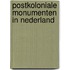 POSTKOLONIALE MONUMENTEN IN NEDERLAND