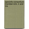 Specinfo-consortium Member-nmr, Ir And Ms by Chemical Concepts
