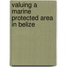 Valuing a Marine Protected Area in Belize door Jose Trejo