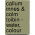 Callum Innes & Colm Toibin - Water, Colour