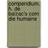 Compendium. H. de Balzac's Com Die Humaine