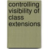 Controlling Visibility of Class Extensions door Alexandre Bergel