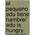 El Pequeno Edu Tiene Hambre/ Edu Is Hungry