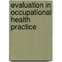 Evaluation In Occupational Health Practice