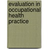 Evaluation In Occupational Health Practice by Ewa Menckel