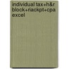 Individual Tax+h&r Block+riackpt+cpa Excel by William Kulsrud
