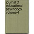 Journal of Educational Psychology Volume 4