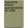 Legislative Branch Appropriations for 2009 by United States Congressional House