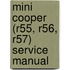 Mini Cooper (R55, R56, R57) Service Manual
