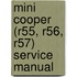 Mini Cooper (R55, R56, R57) Service Manual