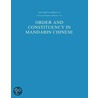 Order and Constituency in Mandarin Chinese by Yen-hui Audrey Li