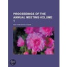 Proceedings of the Annual Meeting Volume 1 door New York State Lyceum