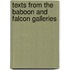 Texts from the Baboon and Falcon Galleries