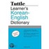 Tuttle Learner's Korean-English Dictionary