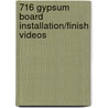 716 Gypsum Board Installation/Finish Videos by Delmar Learning